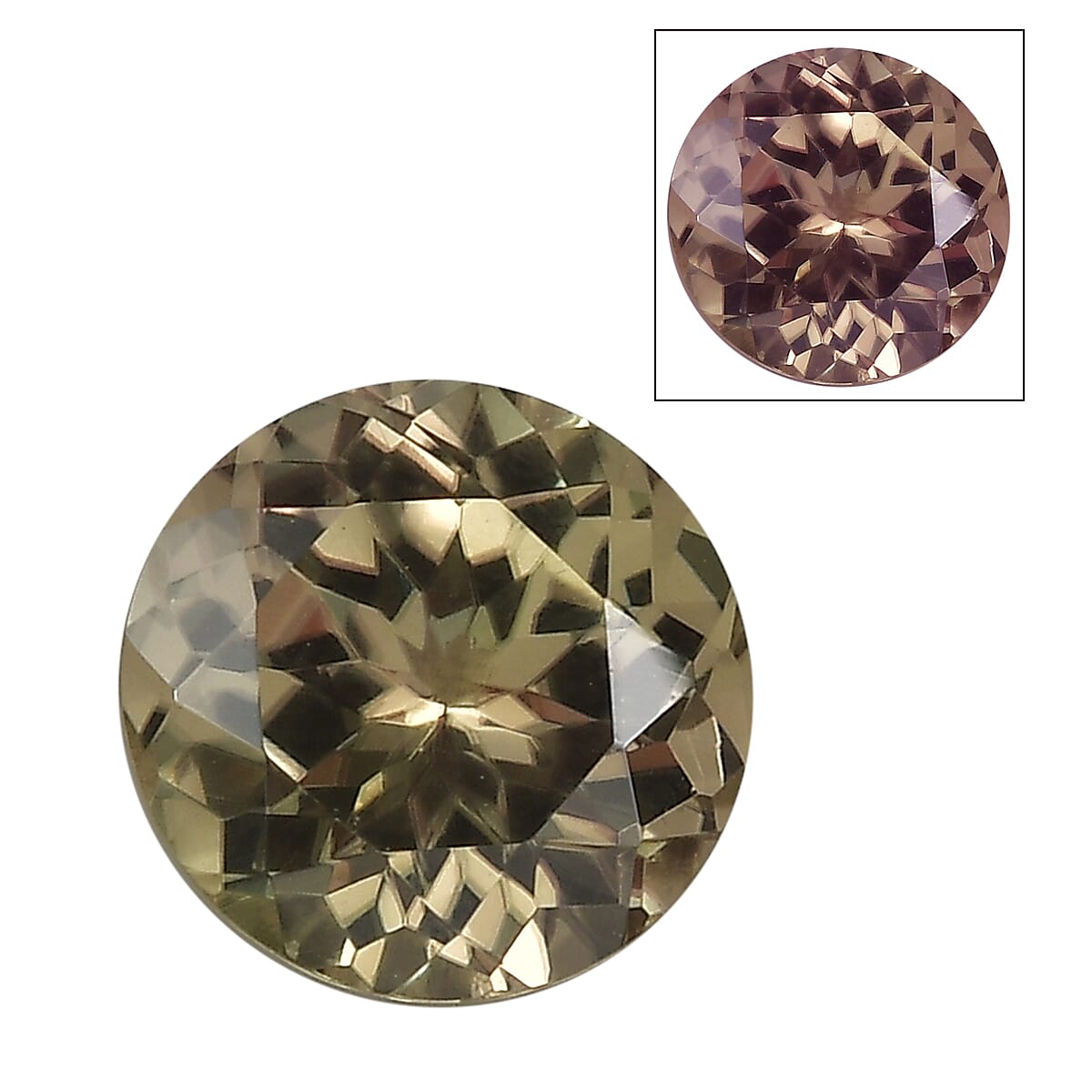 AAA Natural Turkizite Round Cut Loose Gemstone 2.00 Ct