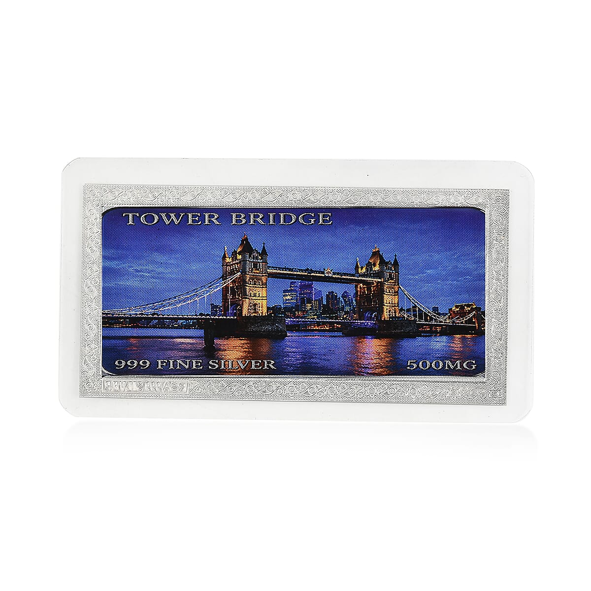 Sterling Silver (99.9% Purity) Tower Bridge Collectible