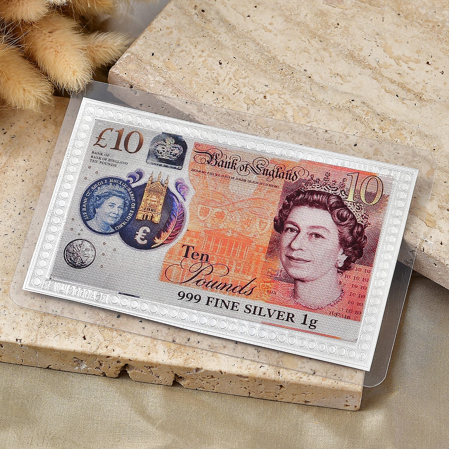 Sterling Silver (99.9% Purity) Currency Collectible