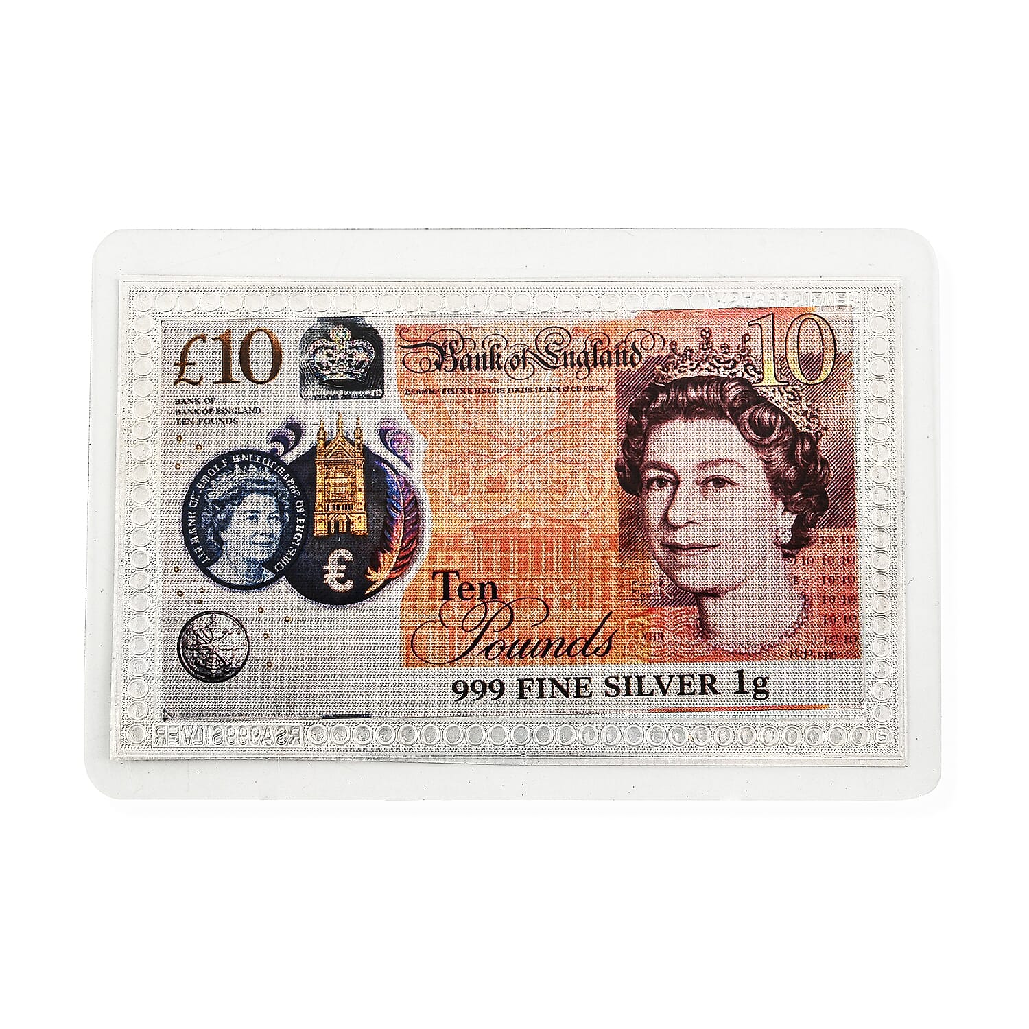 Sterling Silver (99.9% Purity) Currency Collectible
