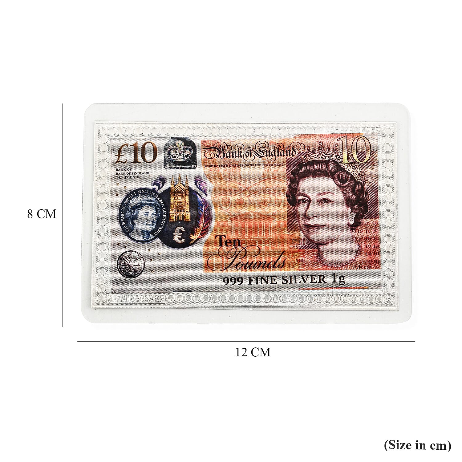 Sterling Silver (99.9% Purity) Currency Collectible