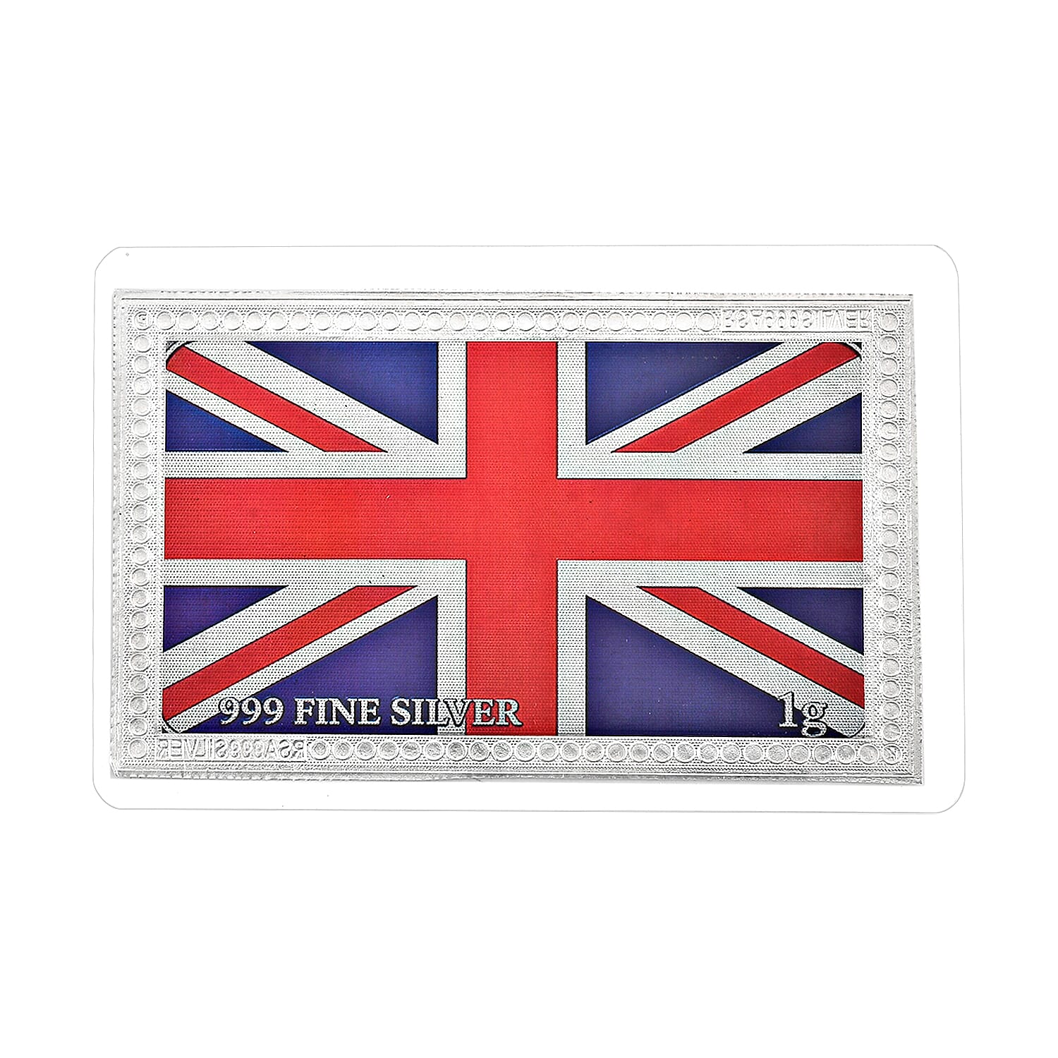 Sterling Silver (99.9% Purity) Flag Collectible