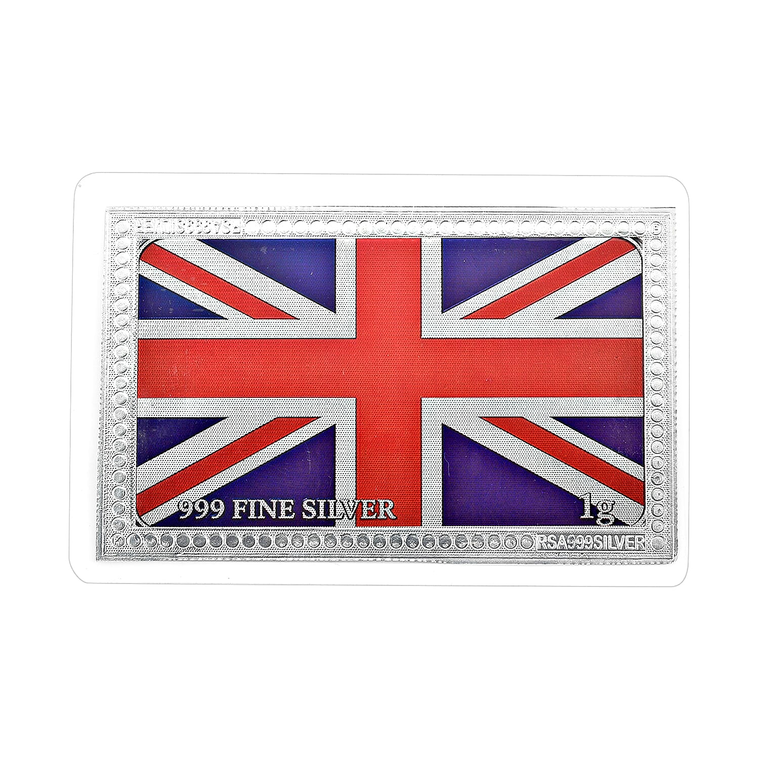 Sterling Silver (99.9% Purity) Flag Collectible