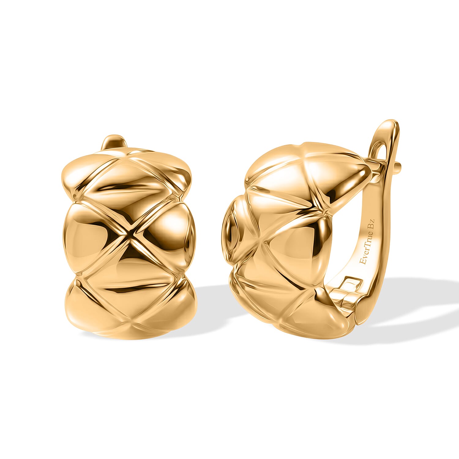 EverTrue Bronzella Collection - Hoop Earring in 18K Gold Plating