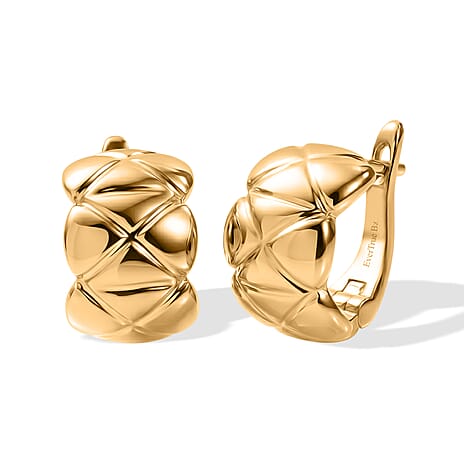 EverTrue Bronzella Collection - Hoop Earring in 18K Gold Plating