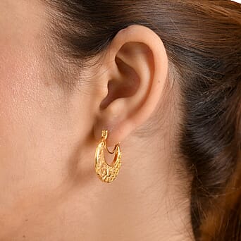 https://tjcuk.sirv.com/Products/86/0/8607604/EverTrue-in-18K-YG-Plating-J-Hoop-Half-Hoop-Earring-Pure-Natural-Bronz_8607604_1.jpg?w=342&h=342