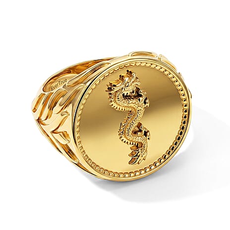 EverTrue Bronzella Collection - Ring in Yellow Gold Tone