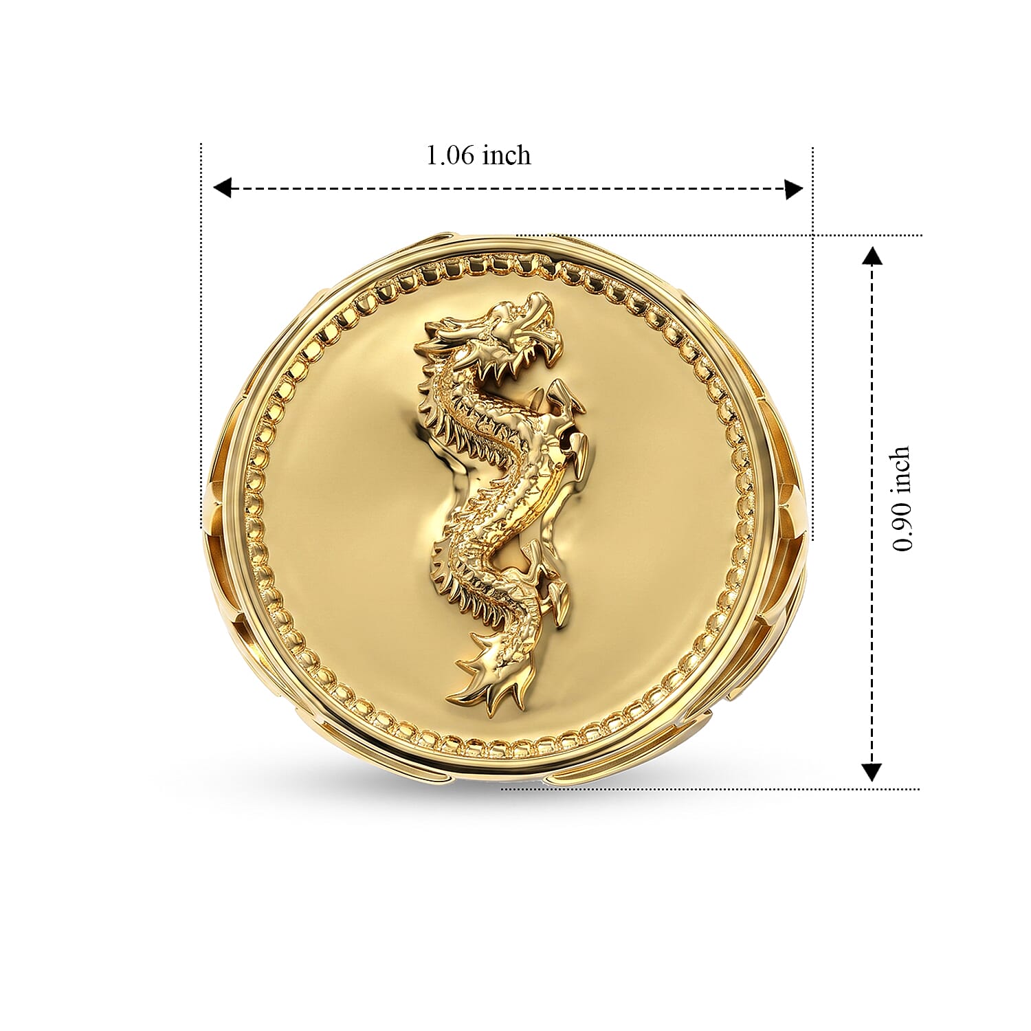 EverTrue Bronzella Collection - Ring in Yellow Gold Tone