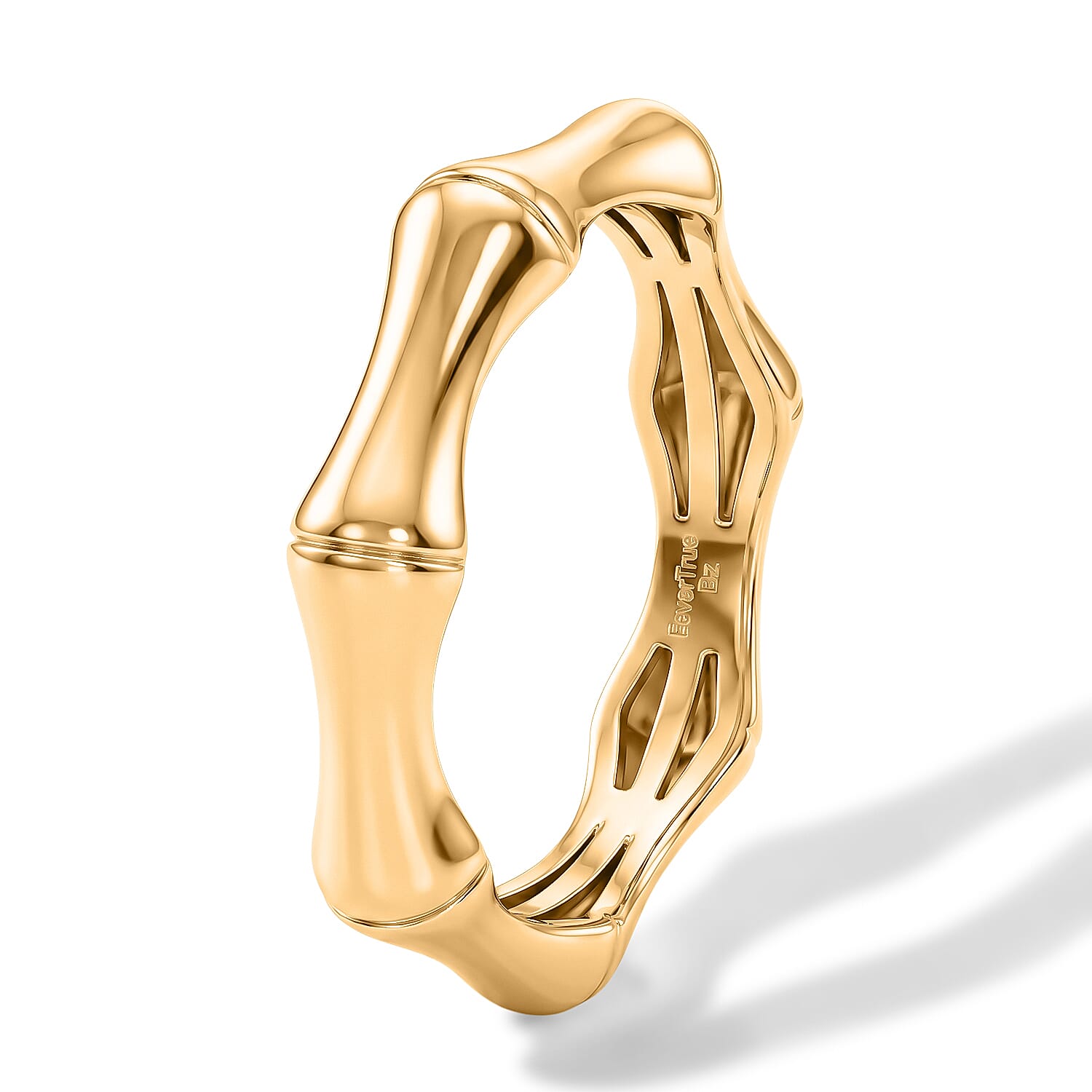 EverTrue Bronzella Collection - Band Ring in 18K Gold Plating