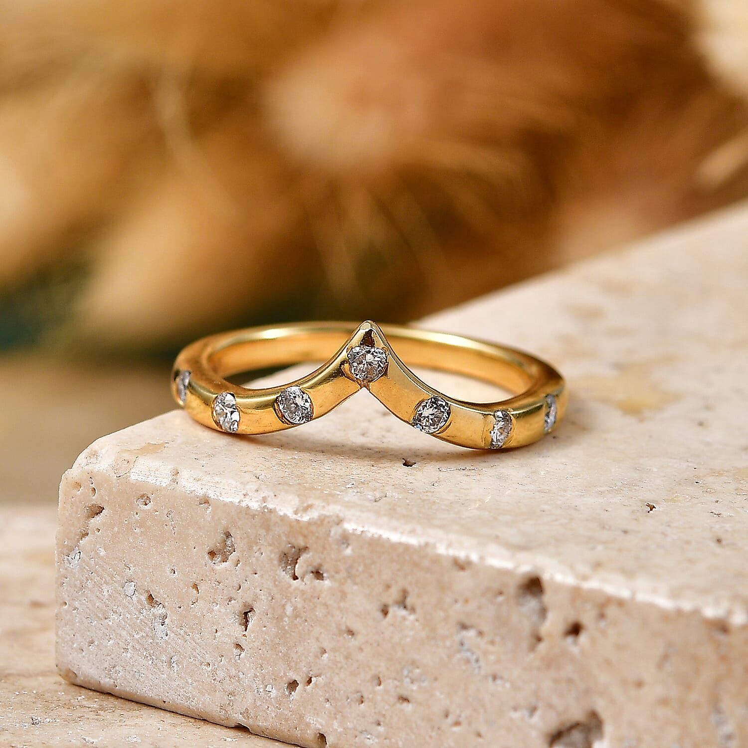 LUXURIANT - Lab Grown Diamond Band Ring in Sterling Silver 0.238 Ct.