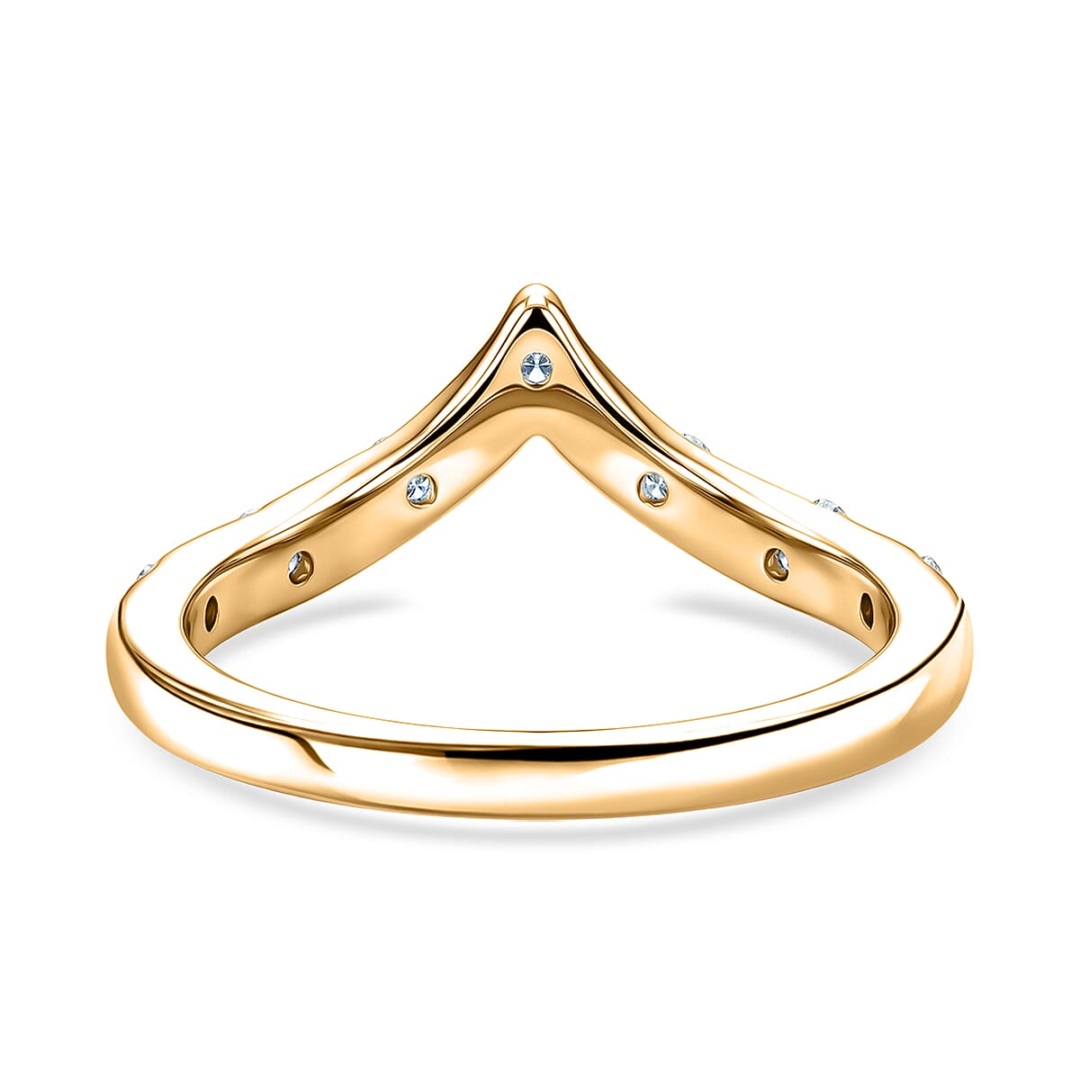 LUXURIANT - Lab Grown Diamond Band Ring in Sterling Silver 0.238 Ct.