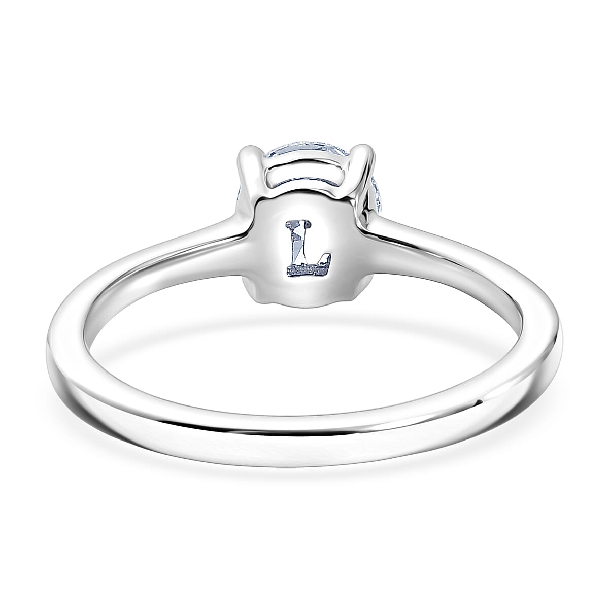 Luxuriant - 950 Platinum IGI Certified Lab Grown Diamond (VS-E-F) Solitaire Ring 1.00 Ct, Platinum Wt.4.70 Gms