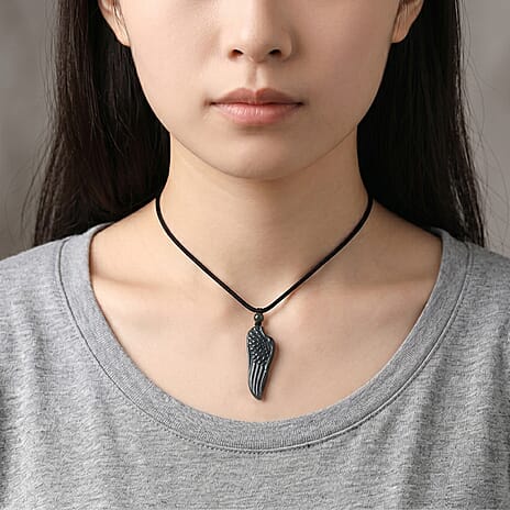 Natural Jade Adjustable Dragon Carved Necklace (Size - 28) 38.00 Ct.