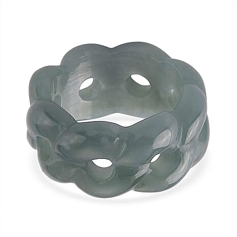 Natural Jade Stone Ring  30.000  Ct.