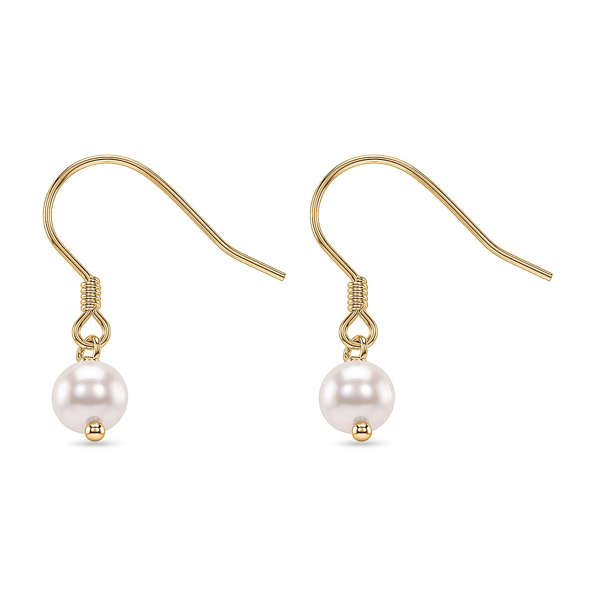 D'Joy Japanese Akoya Pearl Beads Earring Sterling Silver  1.500  Ct.
