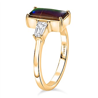 https://tjcuk.sirv.com/Products/86/1/8614335/D-Joy-Ammolite-Moissanite-Trilogy-Ring-in-18K-Vermeil-Yellow-Gold-Plat_8614335_3.jpg?w=342&h=342