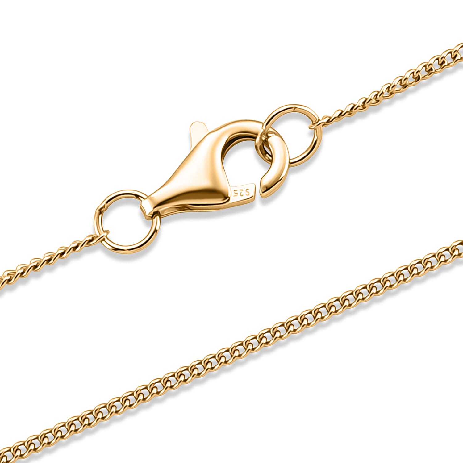 D'Joy - Premium White Edison Pearl (12-13mm) Necklace (Size - 18) in Yellow Gold Plated Sterling Silver 12.70 Ct.