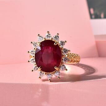 https://tjcuk.sirv.com/Products/86/1/8617503/D-Joy-Fissure-Filled-Ruby-Moissanite-Halo-Ring-in-18K-Vermeil-Yellow-G_8617503_2.jpg?w=342&h=342