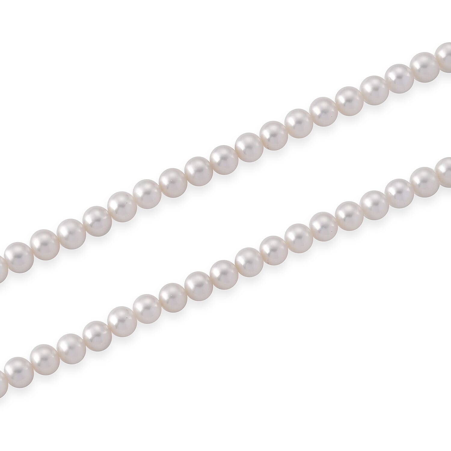 Rare Find - AAAA Akoya Pearl Necklace (Size - 20-2 Ext) in Yellow Gold Plated Sterling Silver