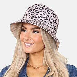 ProHike Ladies Animal Print Bucket Hat (56cm) - Black