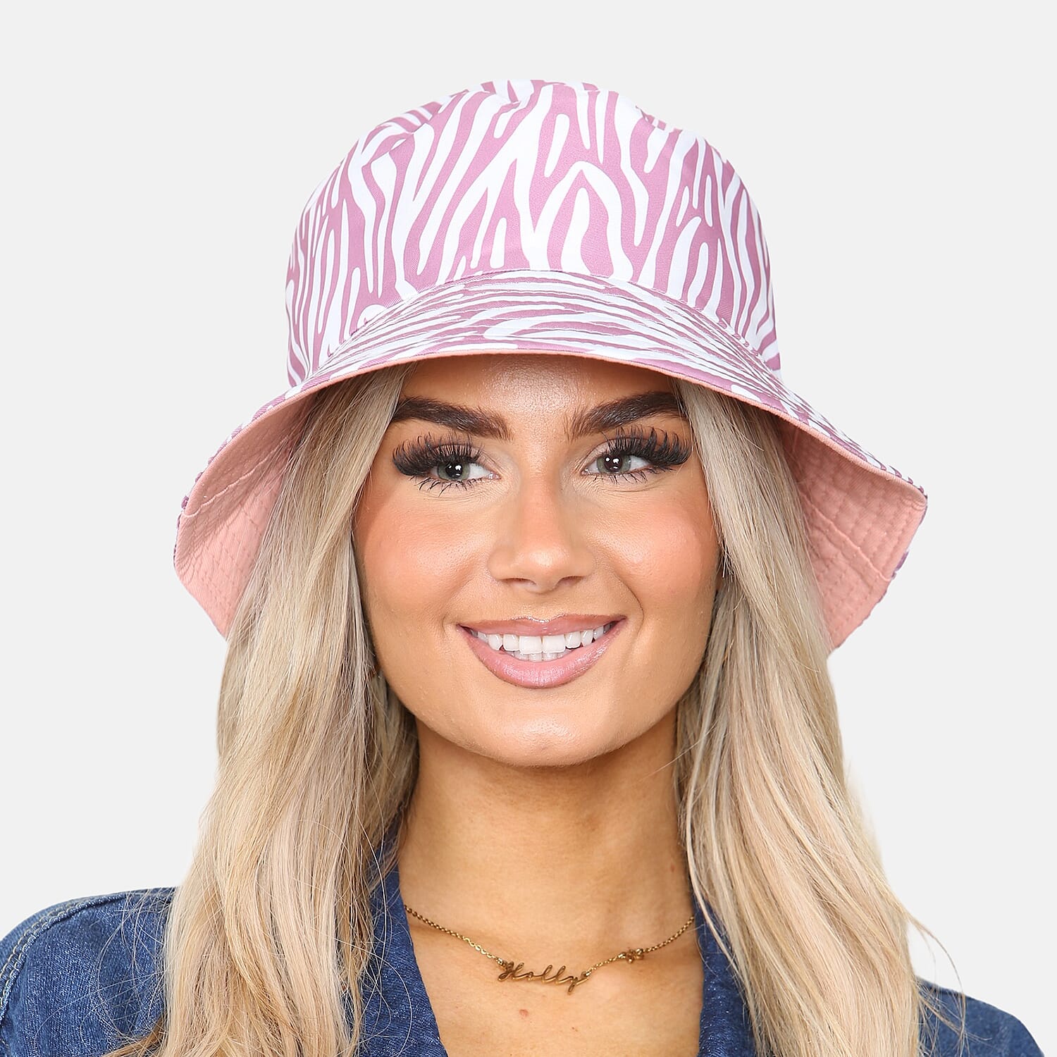 ProHike Ladies Animal Print Bucket Hat (56cm) - Pink
