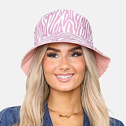 ProHike Ladies Animal Print Bucket Hat (56cm) - Black