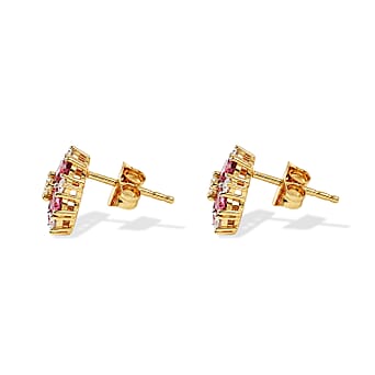 https://tjcuk.sirv.com/Products/86/1/8618234/Luxuriant-Radiant-Ember-Garnet-Lab-Grown-Diamond-SI-G-H-Floral-Earring_8618234_3.jpg?w=342&h=342