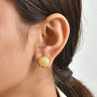 https://tjcuk.sirv.com/Products/86/2/8620651/EverTrue-Bronzella-Collection-Button-Earring-with-Omega-Clip-in-Yellow_8620651_1.jpg?w=342&h=342