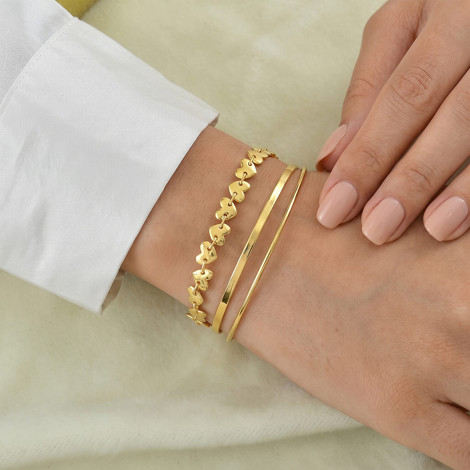 EverTrue Bronzella Collection - Linking Bracelet (Size - 7.5)
