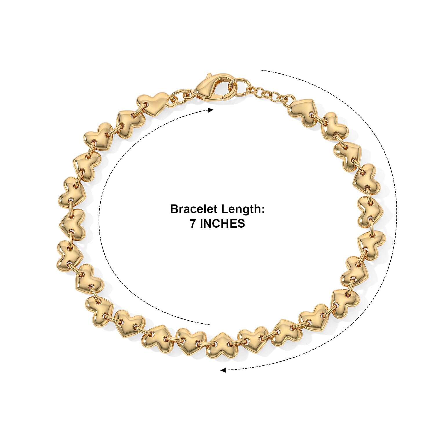 EverTrue Bronzella Collection - Linking Bracelet (Size - 7.5)
