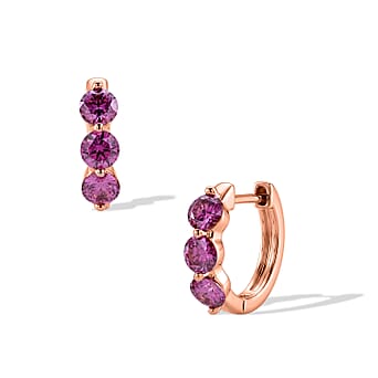 https://tjcuk.sirv.com/Products/86/2/8622079/D-Joy-Pink-Moissanite-Hoop-Earring-with-Clasp-in-Rose-Gold-Plated-Ster_8622079.jpg?w=342&h=342