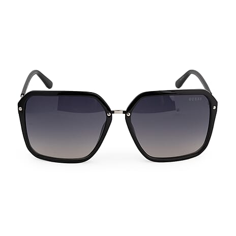 GUESS Ladies Black Square Sunglasses 7888 01b