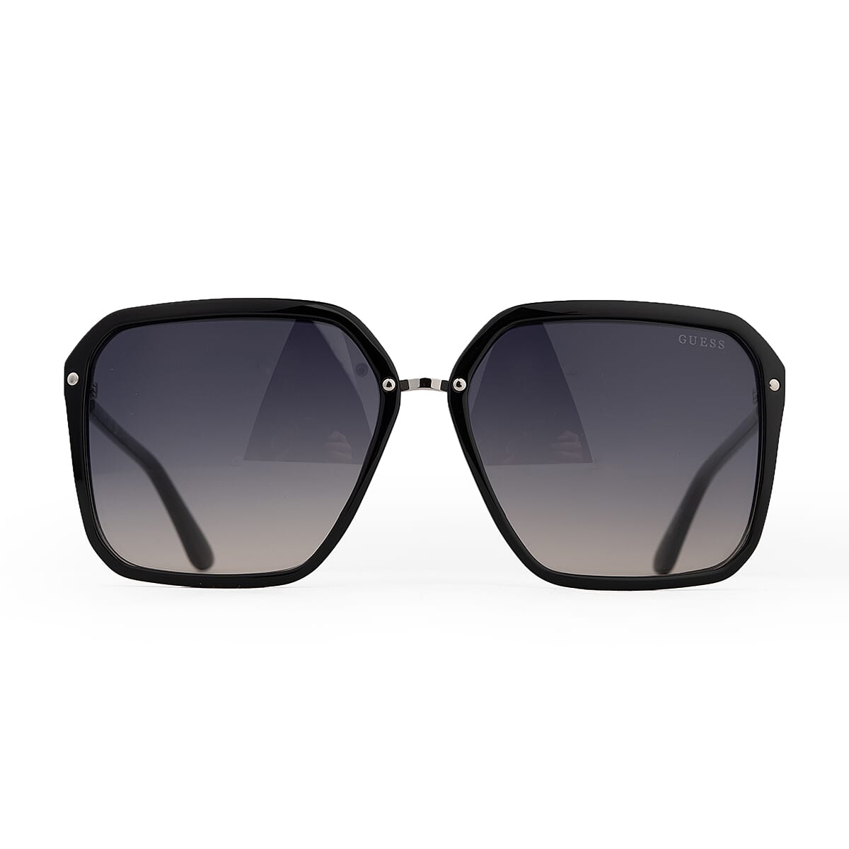 GUESS Ladies Black Square Sunglasses 7888 01b