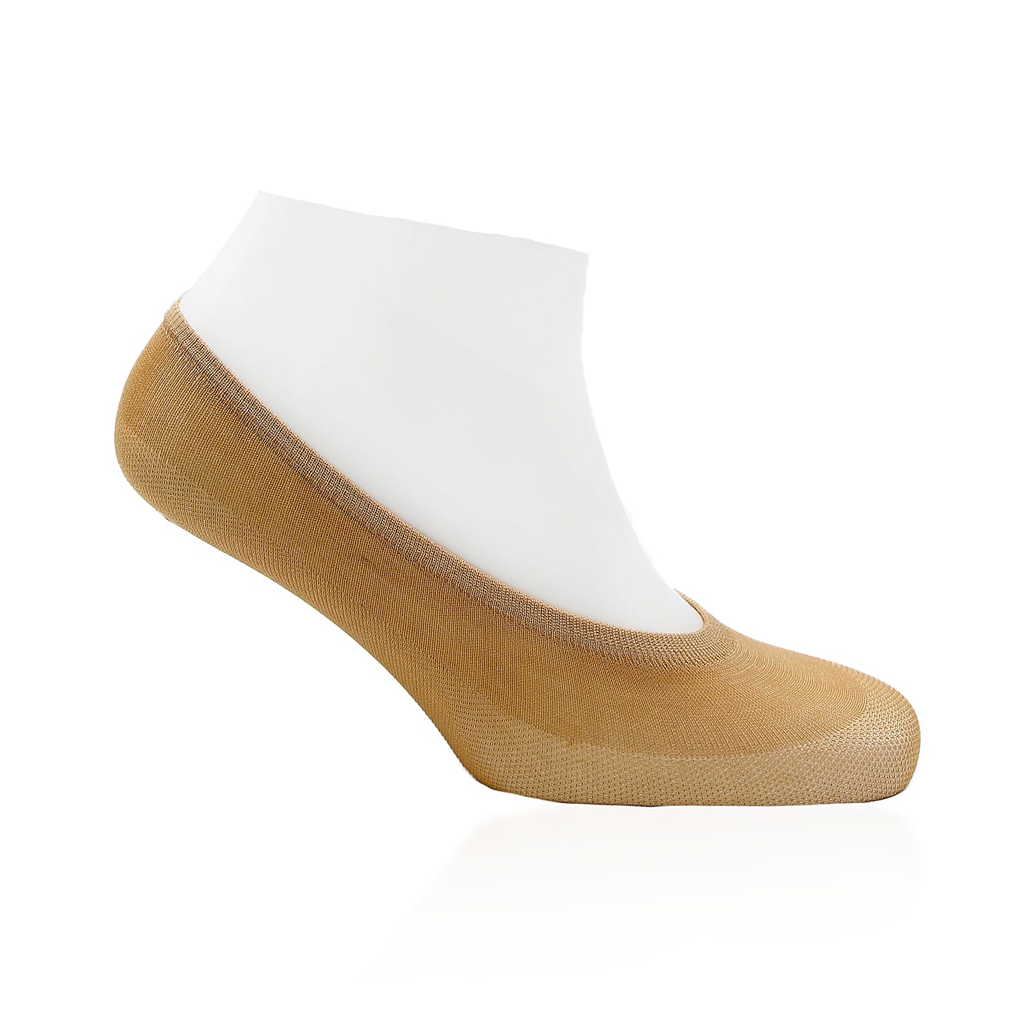 Set of 6 - Exquisite Elegance Casual Footies (Size 4-8) - Nude