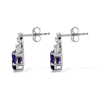 https://tjcuk.sirv.com/Products/86/2/8625807/D-Joy-Moroccan-Amethyst-White-Zircon-Earring-with-Push-Post-in-Platinu_8625807_3.jpg?w=342&h=342