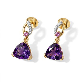 https://tjcuk.sirv.com/Products/86/2/8625854/D-Joy-Moroccan-Amethyst-Rhodolite-Garnet-White-Zircon-Dangling-Earring_8625854.jpg?w=342&h=342