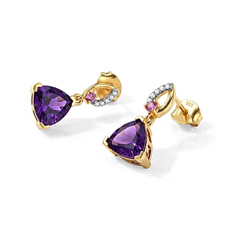 https://tjcuk.sirv.com/Products/86/2/8625854/D-Joy-Moroccan-Amethyst-Rhodolite-Garnet-White-Zircon-Dangling-Earring_8625854_3.jpg?w=342&h=342