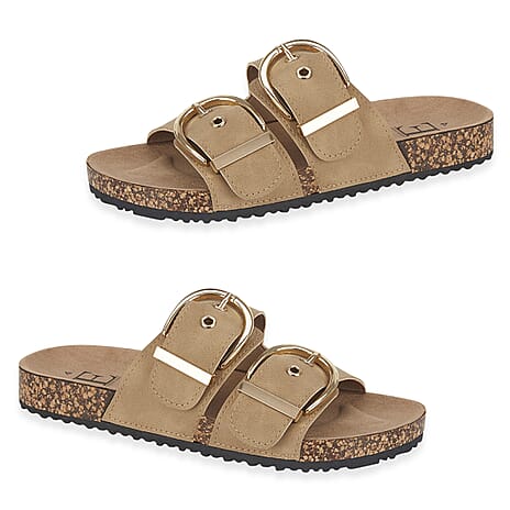 TJC Special Ladies Sandal (Size - 4) - Sand