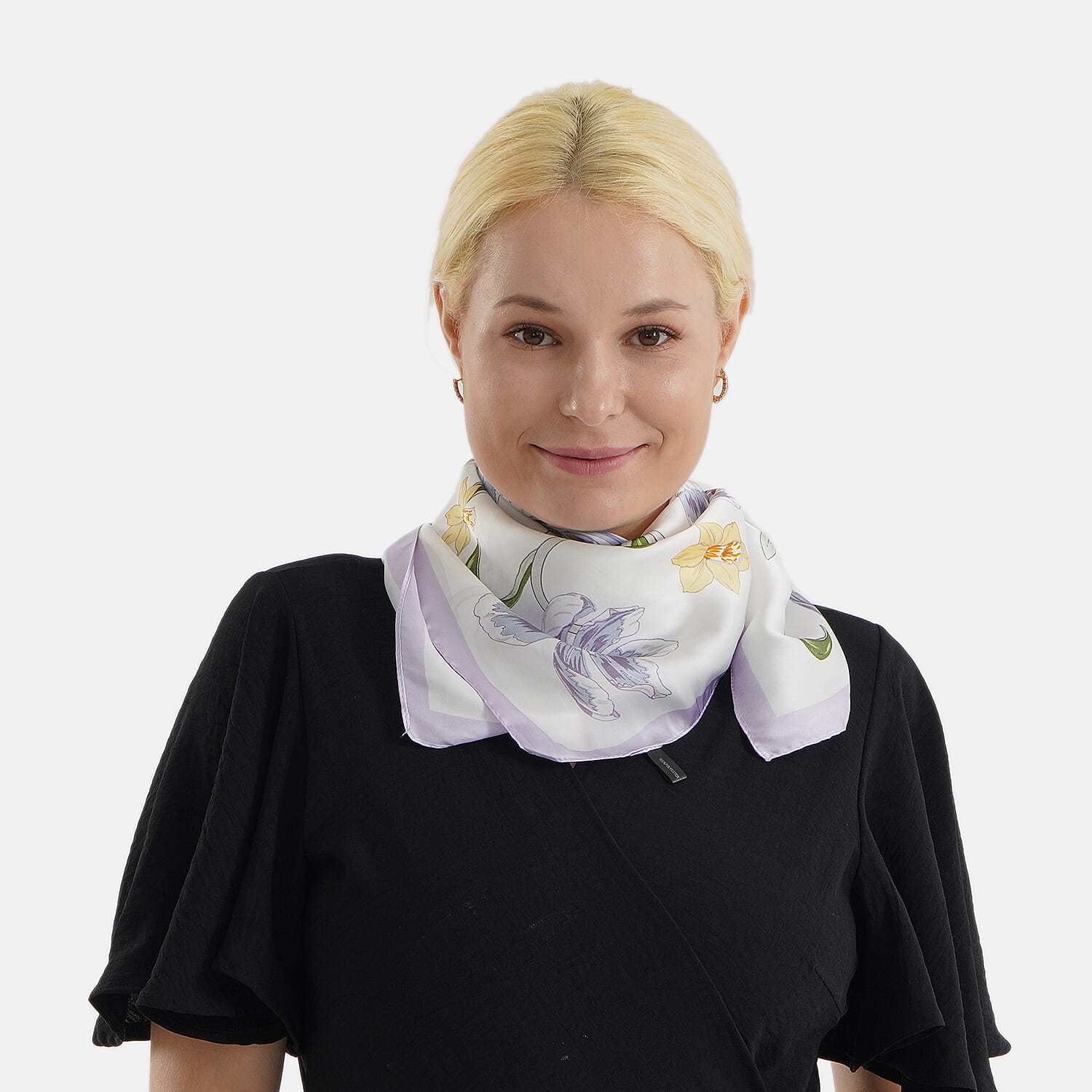Pack of 2 - Printed Square Scarves