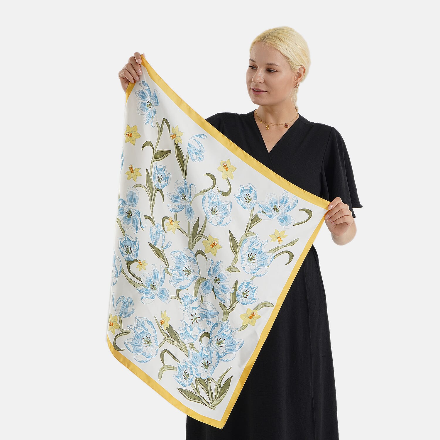 Pack of 2 - Printed Square Scarves