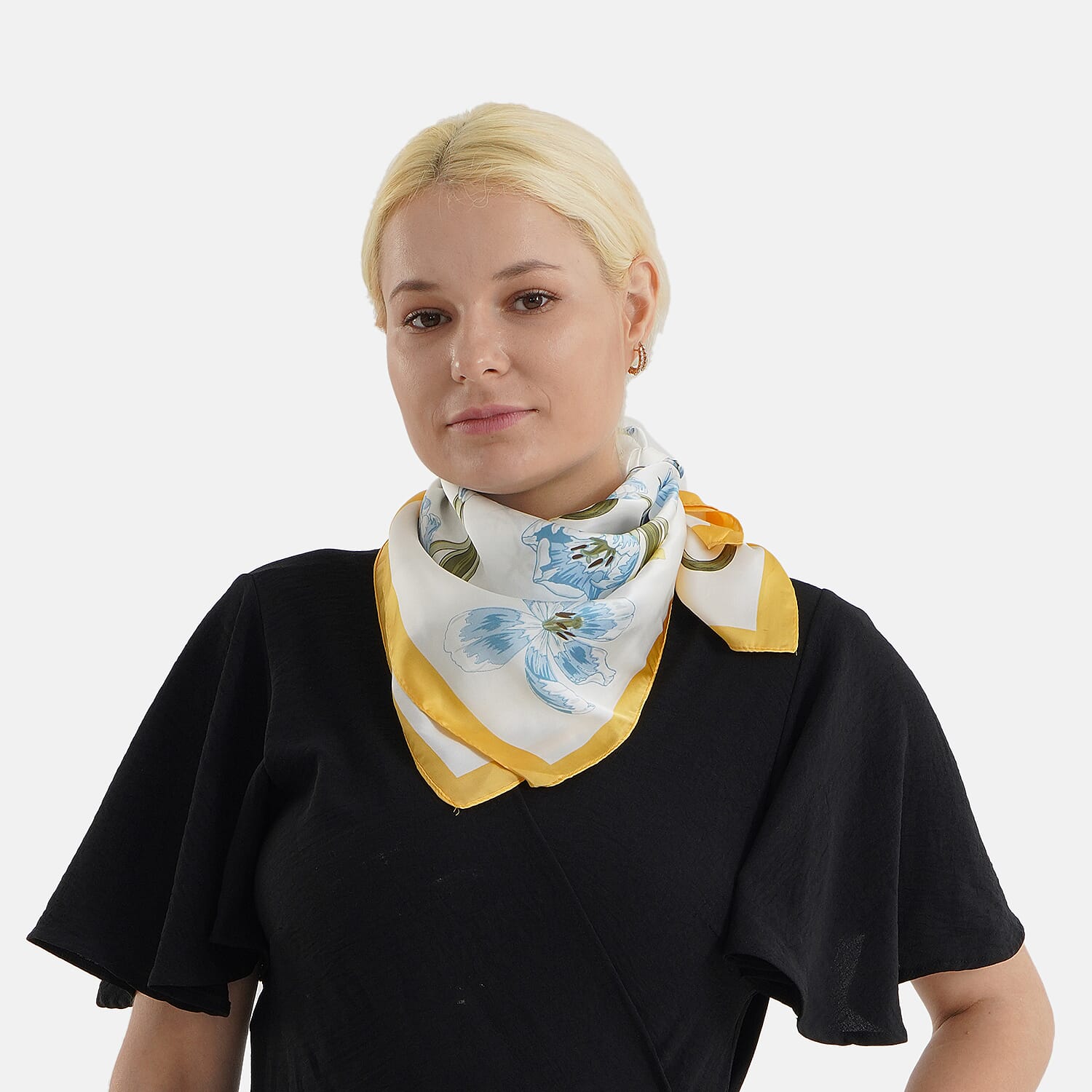 Pack of 2 - Printed Square Scarves