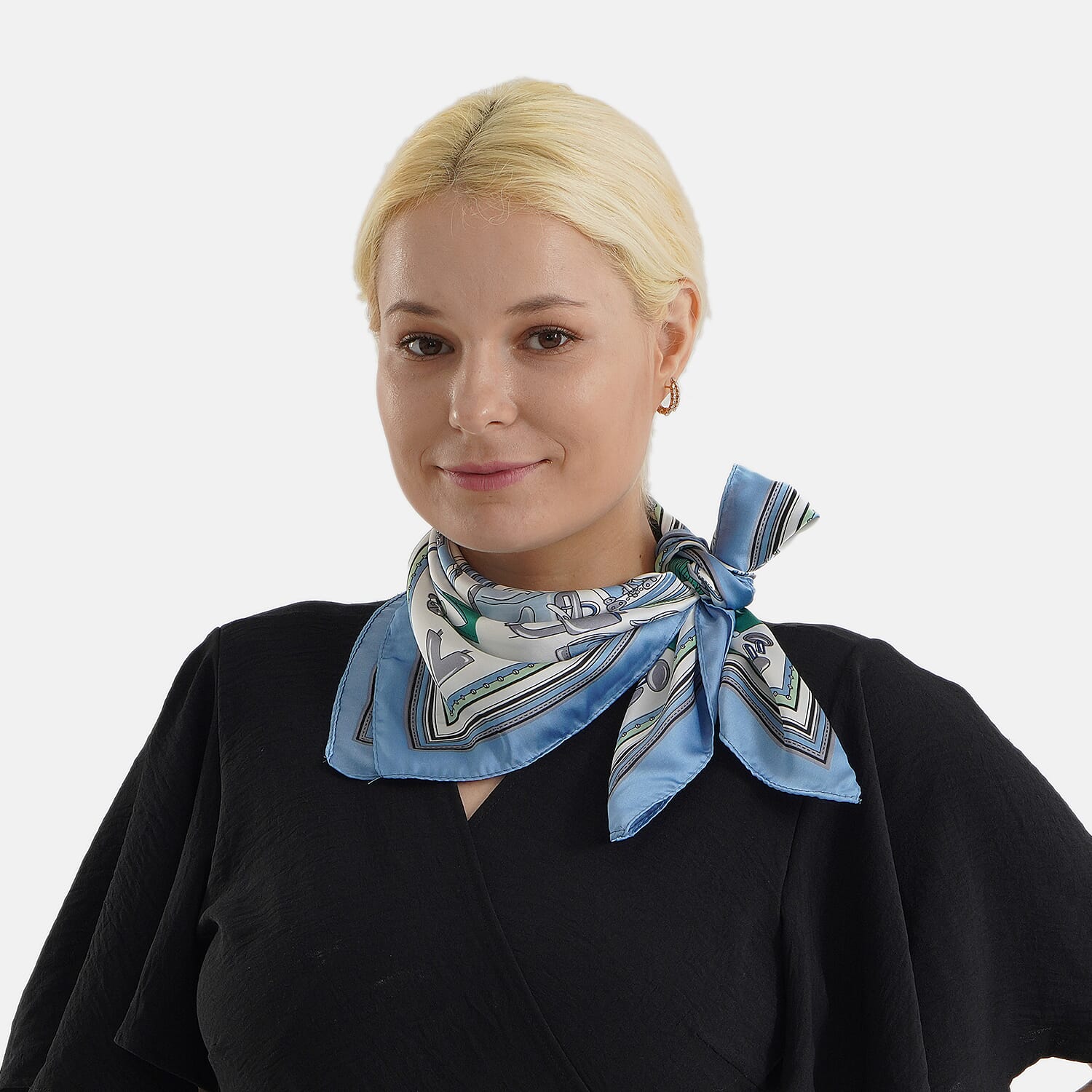Pack of 2 - Printed Square Scarves