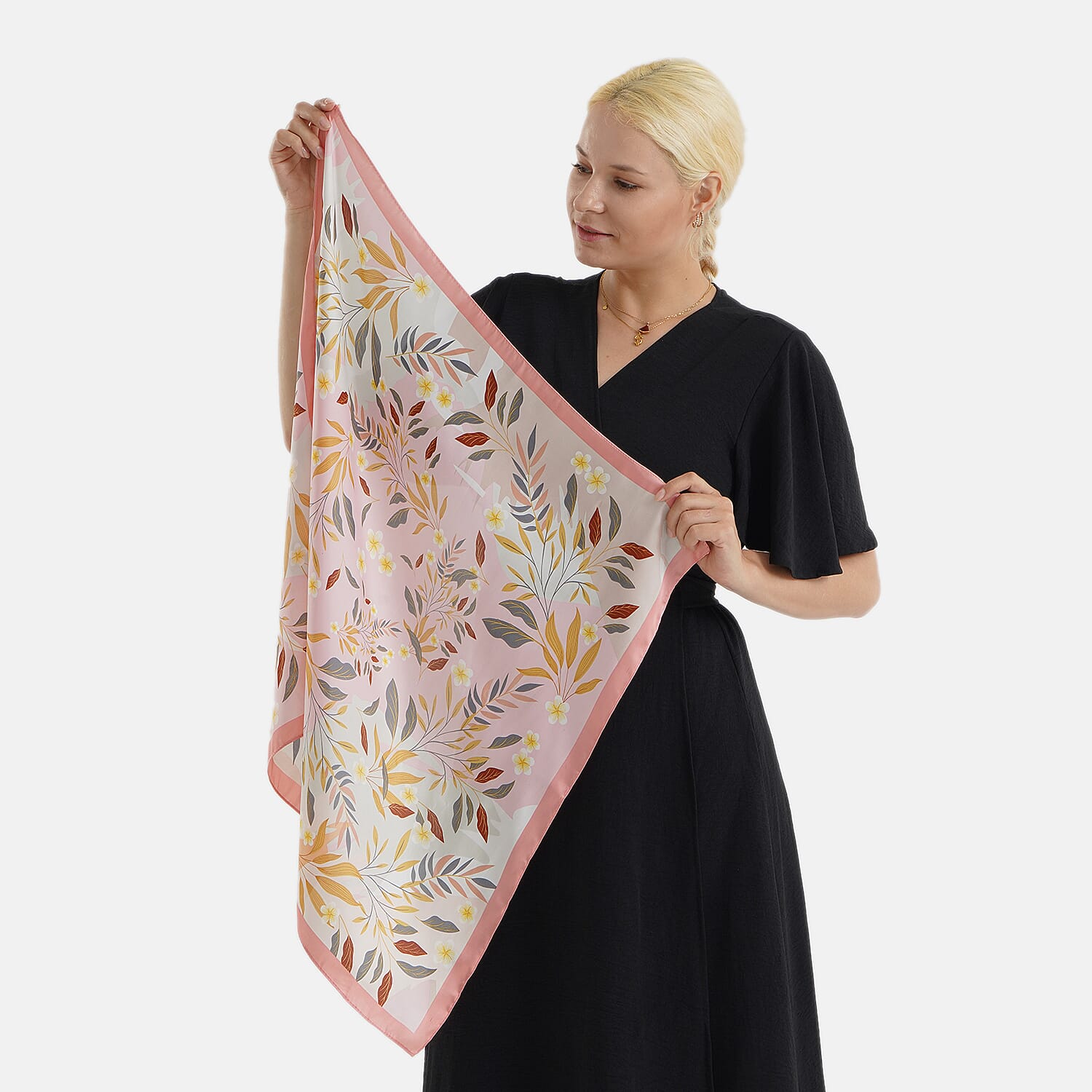 Pack of 2 - Printed Square Scarves