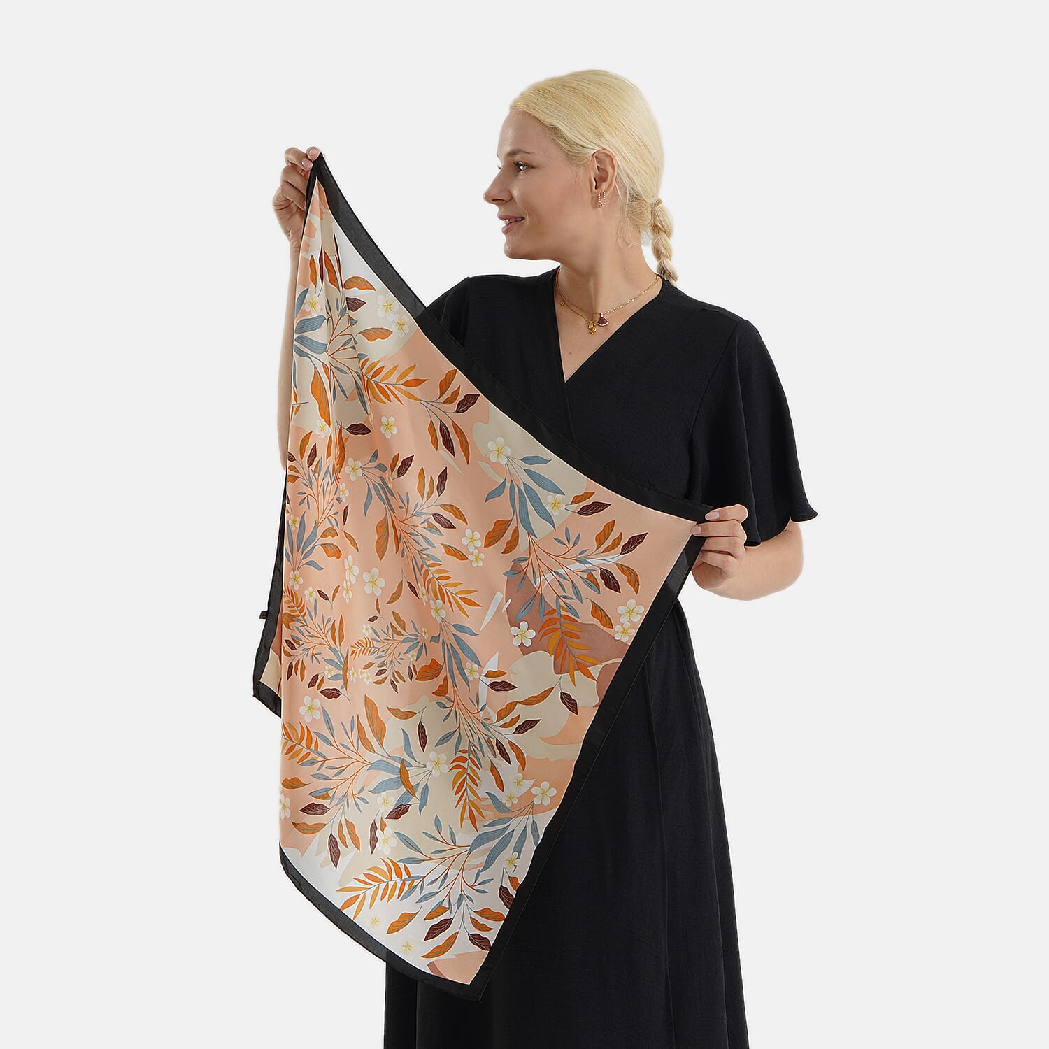 Pack of 2 - Printed Square Scarves