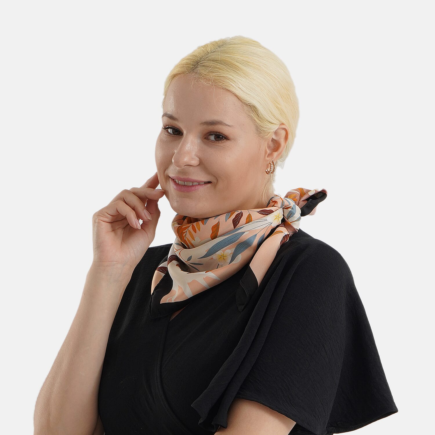 Pack of 2 - Printed Square Scarves