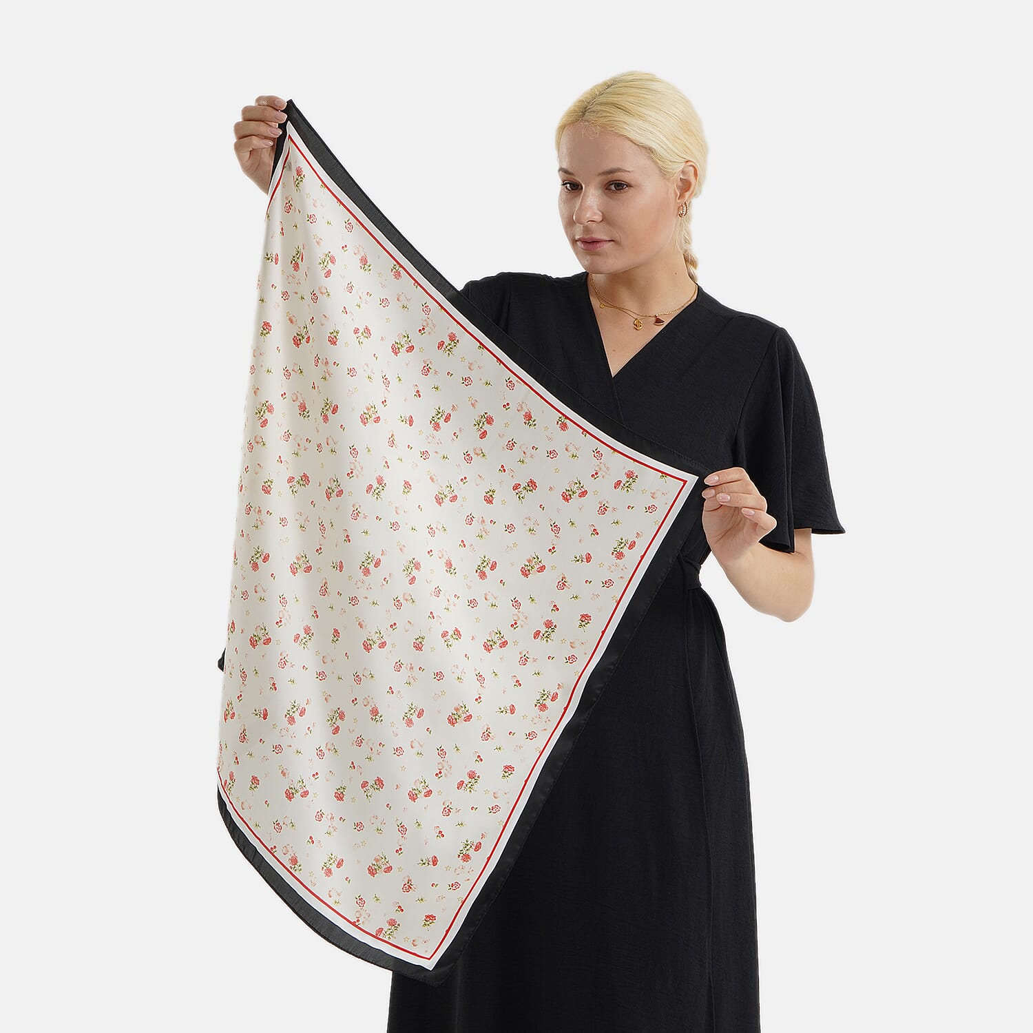 Pack of 2 - Printed Square Scarves