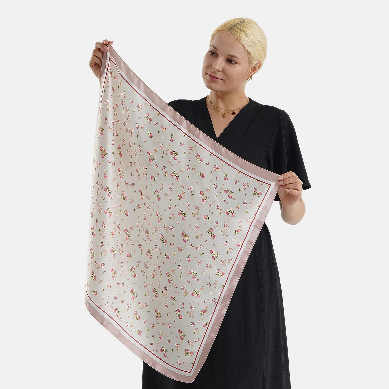 Pack of 2 - Printed Square Scarves