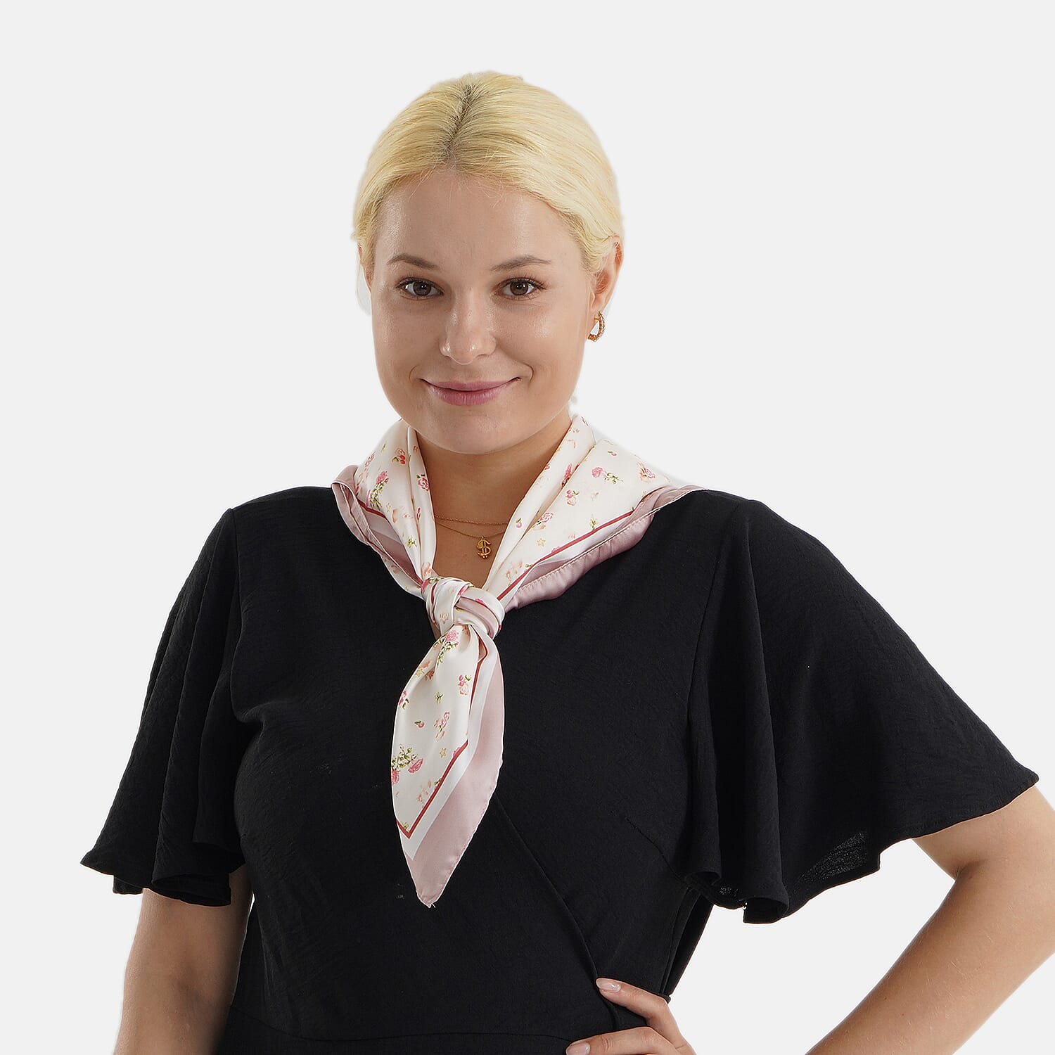 Pack of 2 - Printed Square Scarves