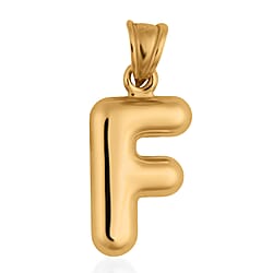 9K Yellow Gold C Initial Pendant