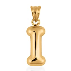 9K Yellow Gold C Initial Pendant